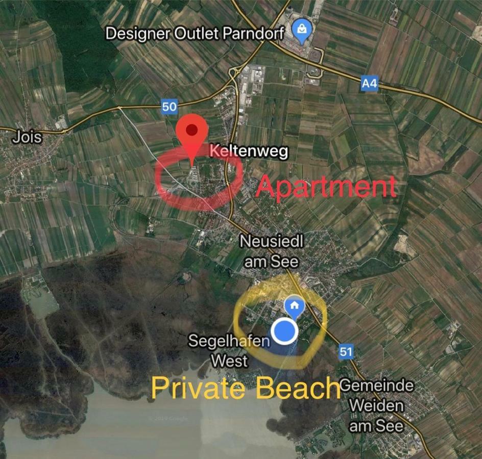 25H Garden Apartment Plus Private Beach Neusiedl am See Luaran gambar